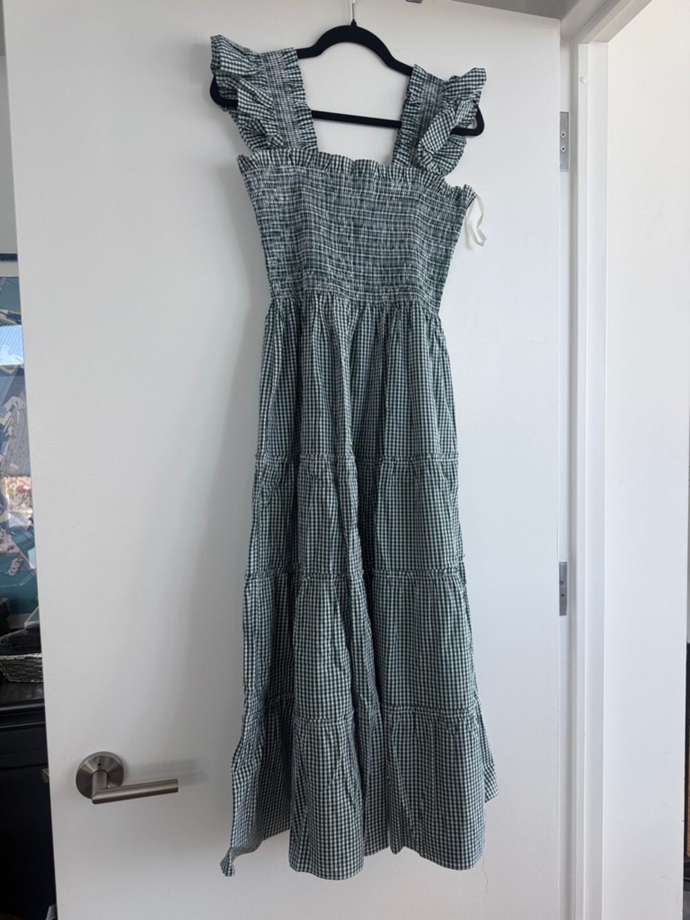 Hill house nap dress -  size small - green gingham